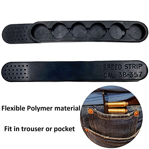 Holster Magazine Pouch - 6 Round .38/.357 Caliber Speed Strips