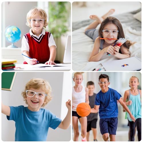 Unbreakable Kids Glasses - TR90 Frame, 180° Ultra-Flexible