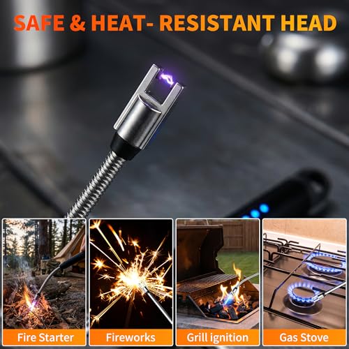 Rechargeable Type C Electric Lighters - 2 Pack, Rosegold