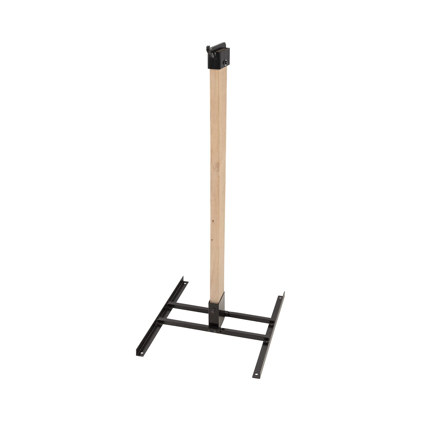 Allen Company EZ Aim Steel Target Stand Base, for 2 x 4 Lumber, Black