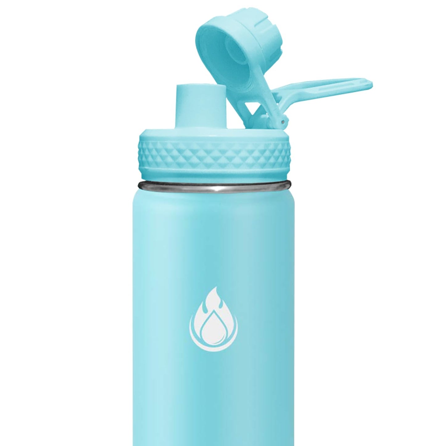 SENDESTAR Spout Lid for Hydroflask Wide Mouth Water Bottle Fits 18 oz 20 oz 32 oz 40 oz 73 oz,Chug Cap Flexible Handle Compatible, Takeya, Simple Modern, Wide Mouth Water Bottle