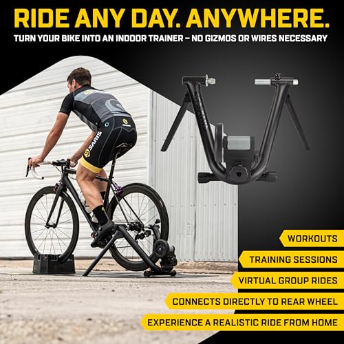 Mag Indoor Bike Trainer with Magnetic Resistance - Zwift Compatible