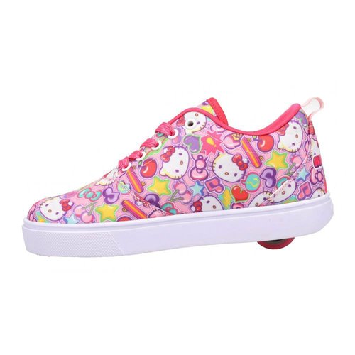 Heelys Girls Pro 20 Hello Kitty (Little Big Kid) Wheeled Heel Shoe, Light Pink/Pink, 5