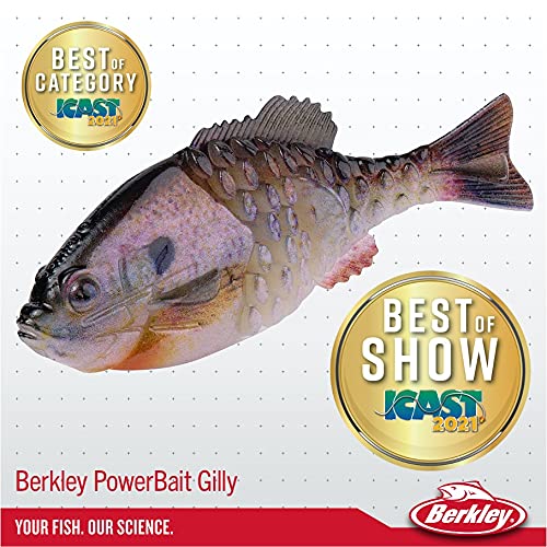 Powerbait Gilly Soft Bait - 90mm Green Pumpkin