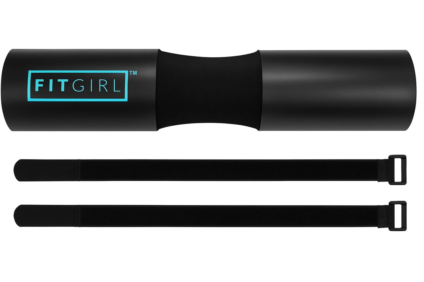 FITGIRL - Squat Pad and Hip Thrust Pad for Leg Day, Barbell Pad Stays in Place Secure, Thick Cushion for Comfortable Squats Lunges Glute Bridges, Olympic Bar and Smith Machine (Premium Mint)