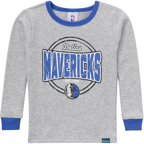 Baby NBA Snug Fit Cotton Pajama Set - Dallas Mavericks, 18 Months
