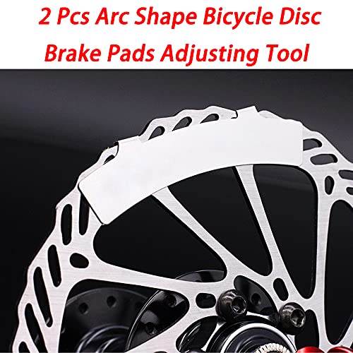 4-Piece Bicycle Disc Brake Alignment Tool Set - Stainless Steel