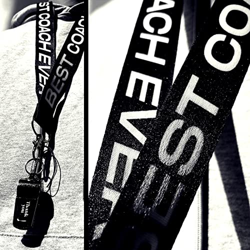 Stainless Steel Whistle with Lanyard - Best Soccer Black