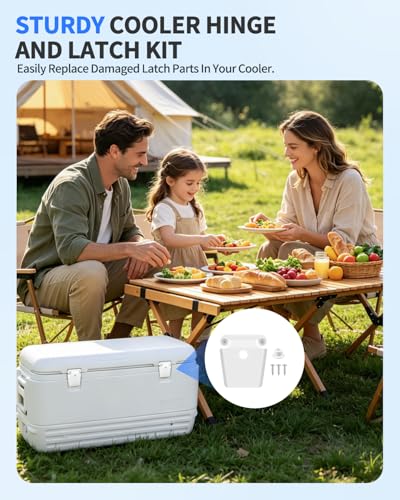 Cooler Latch Replacement Kit for Igloo 50-165 Qt Coolers