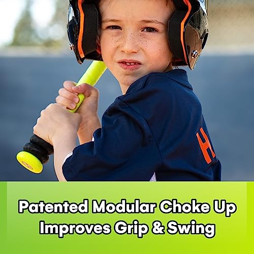Bat Grip Choke Up Rings 2-Pack for Youth Baseball - Black