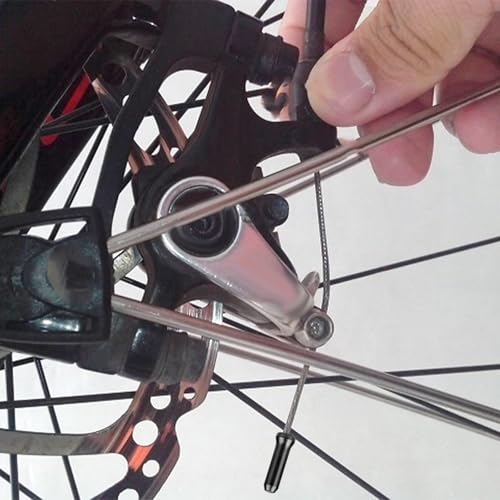 50pcs Black Bike Cable End Caps - Durable Brake & Shifter Tips