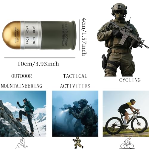 40mm Tactical Dummy Grenade Storage Box - Gold