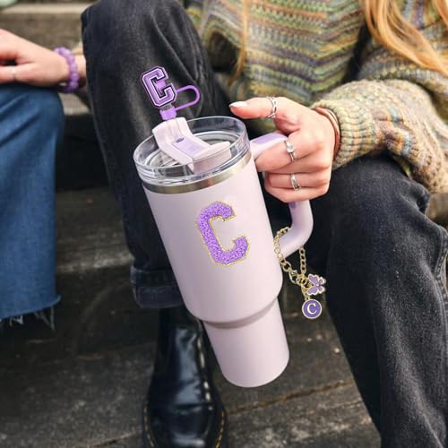 Butterfly Cup Accessory Set for 30oz & 40oz Tumblers - Purple H