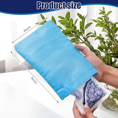 Disposable Ice Pack Sleeve 200 Pcs, 6 x 9 Inch Hot Cold Compress Covers