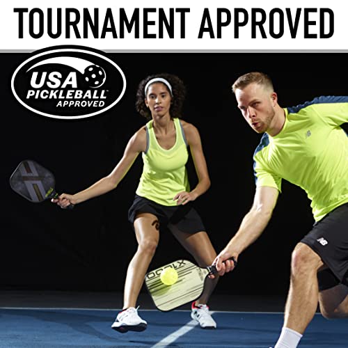 Indoor Pickleballs - USAPA Approved X-26 - Lime Green, 12 Pack
