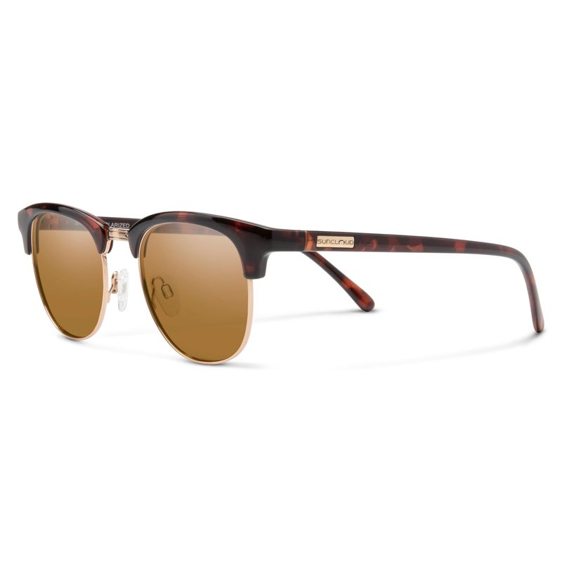 Suncloud Step Out Polarized Sunglasses, Tortoise/Polarized Brown