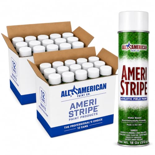 White Grass Field Marking Spray Paint - 2 Case Pack (24 Cans)
