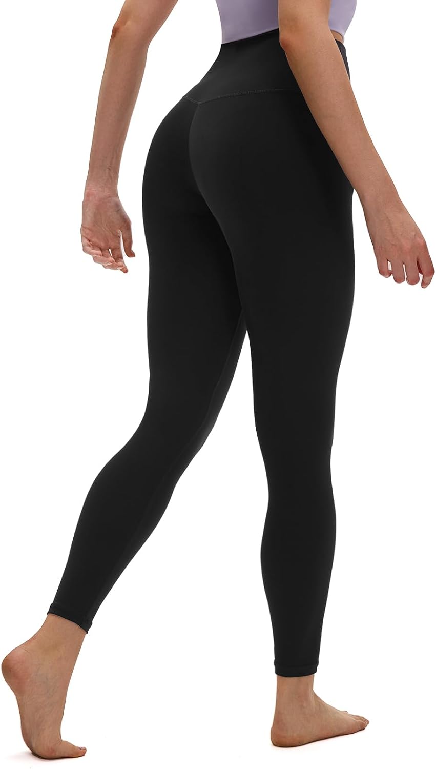 Skiennix High Waisted Leggings - Soft, Stretchy Yoga Pants for Women | 25" Length