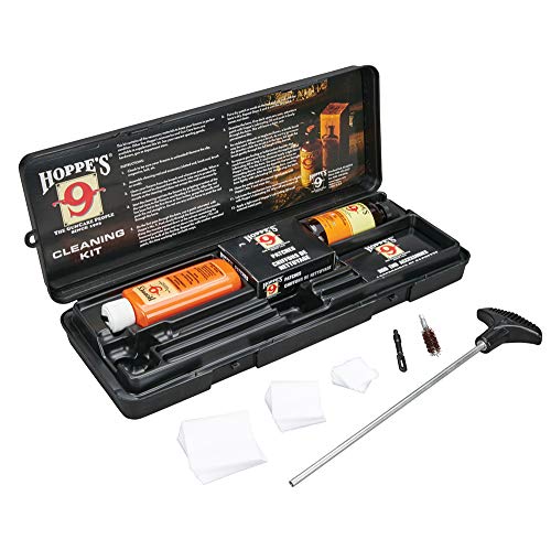 Weapon Cleaning Kit for .38, .357 & 9mm Pistols with Aluminum Rod