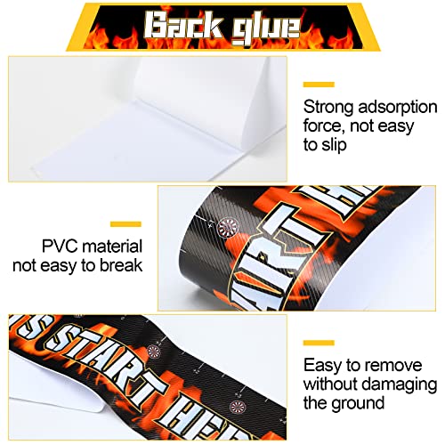 Dart Throw Line Markers - 2 Pack Accessories for Dart Games