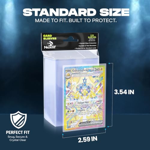 600 Clear Card Sleeves - Ultra Clear Trading Card Protectors
