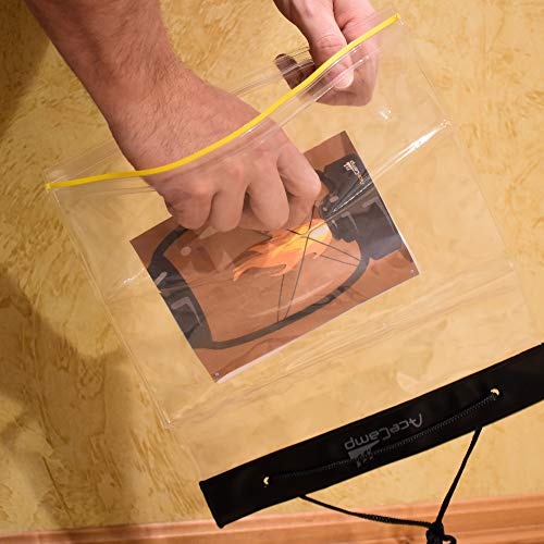 Waterproof Map Case Holder - Transparent Dry Bag Pouch for Outdoor Use