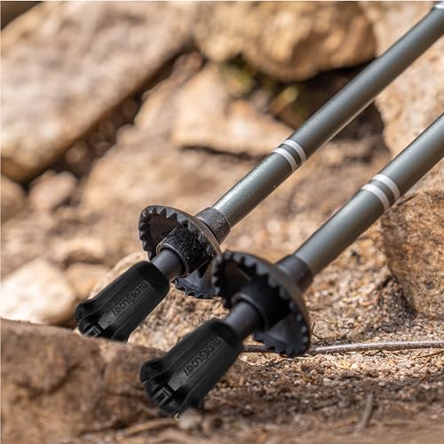 Trekking Pole Tips Replacement - 4pc Pack for Hiking Poles
