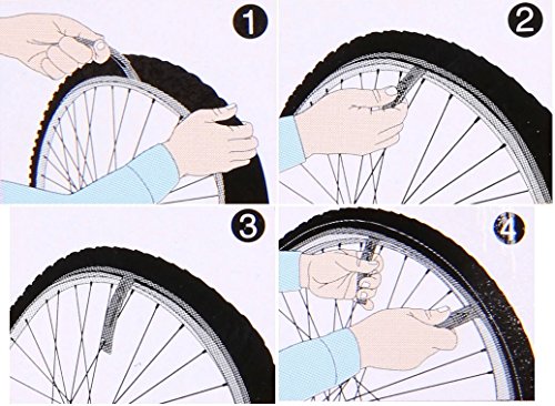 Bicycle Tire Levers - Stainless Steel Repair Tool Set of 3