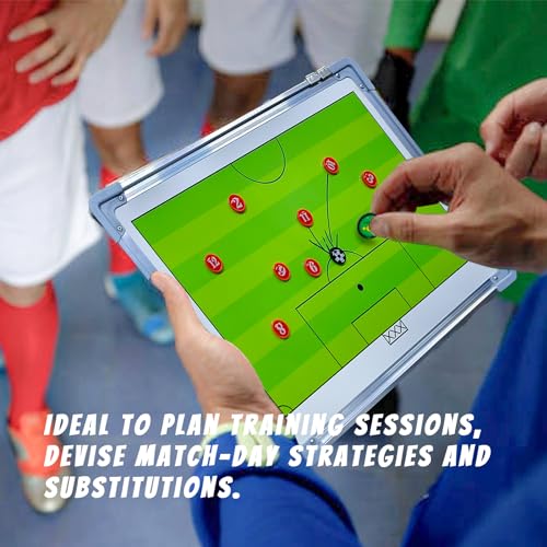 Magnetic Soccer Coaching Board - Portable Tactics Clipboard #1