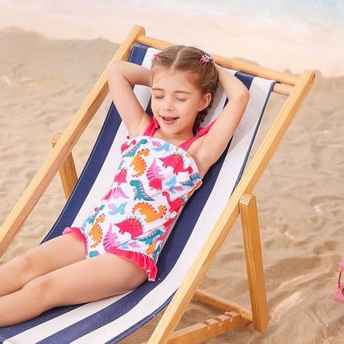 Toddler Girls Ruffle One-Piece Swimsuit - Sizes 2-6T