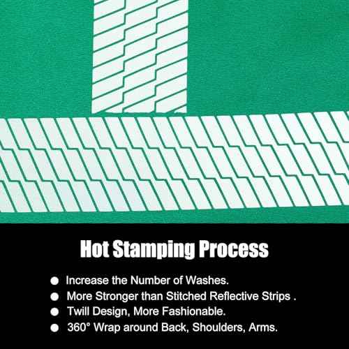 FONIRRA High Visibility Reflective Hoodies for Men Cold Weather Zip Safety Sweatshirts ANSI Class 3 Hi Vis Work Construction Jackets