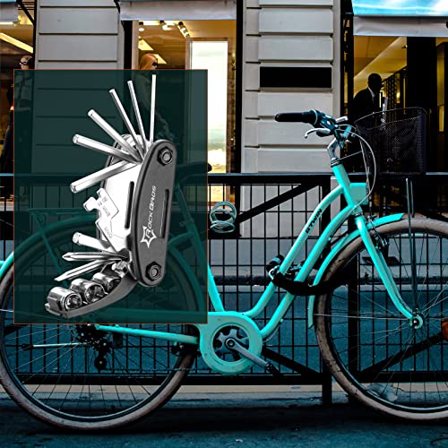 16-in-1 Bike Multitool - Compact Portable Repair Tool Kit