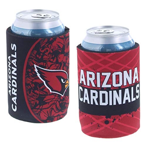 Arizona Cardinals Insulated Can Holder Coozie Set - 2-Pack