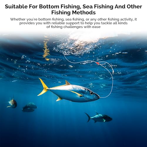 Fishing Leaders - 6 Pcs 2-Arm Swivels, Stainless Steel & Nylon
