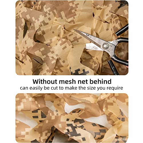 Camouflage Netting for Hunting and Sunshade - Desert Digital, 1.5x2M