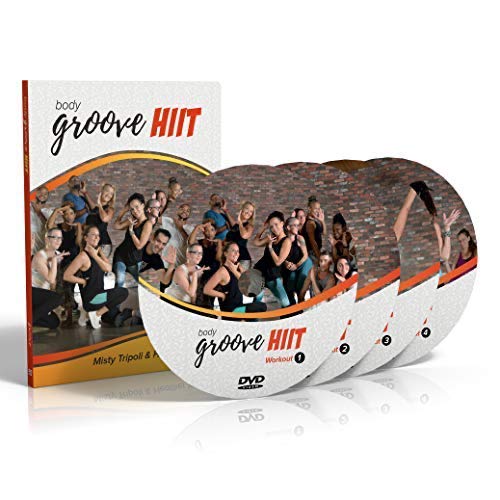 Body Groove HIIT Workout DVD Collection for Home Fitness