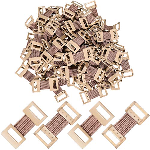 Elastic Bandage Clips - 100 Metal Fasteners in Nude Color