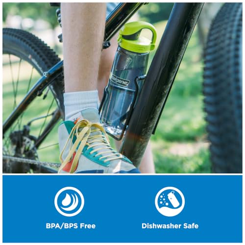 BPA-Free Water Bottle Replacement Cap - Black/Gray