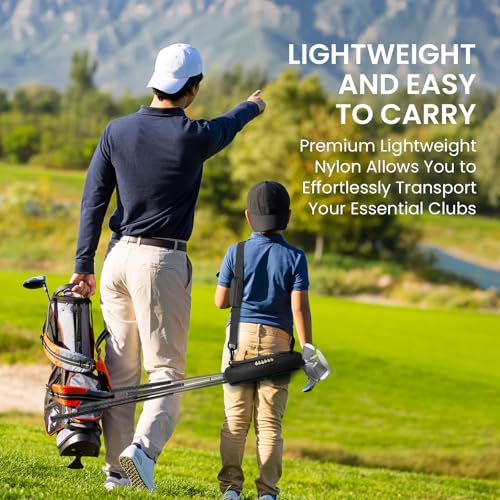 Mini Golf Carry Bag for 3-6 Clubs - Lightweight & Portable