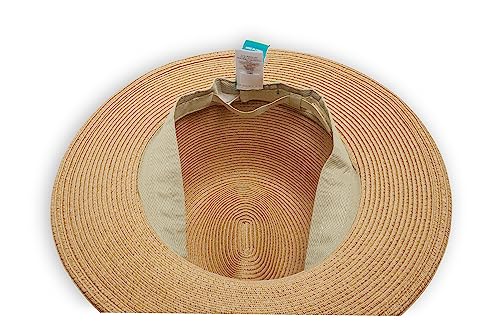 Sunday Afternoons Havana Fedora Hat - Unisex Tan Medium Wide Brim