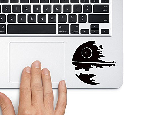 Death Star Vinyl Sticker Decal - 3.5" x 3.5" for Cars, Walls & Laptops