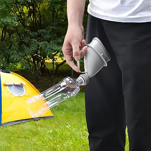 Large Portable Urination Device - Unisex Travel Pee Funnel for Camping