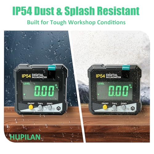 Digital Inclinometer for ADAS Radar Calibration - IP54 Magnetic