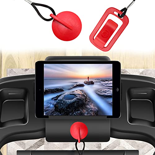 Universal Magnetic Treadmill Safety Key - Round Replacement - Bright Red