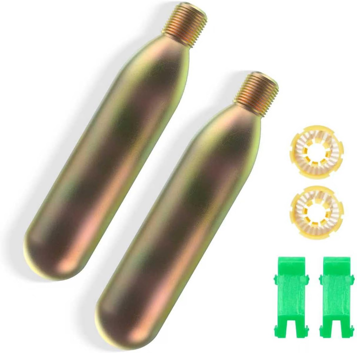 24 Gram CO2 Cartridge - Auto/Manual PFD Life Jacket Rearming Kit | Metal Cartridge for Safety