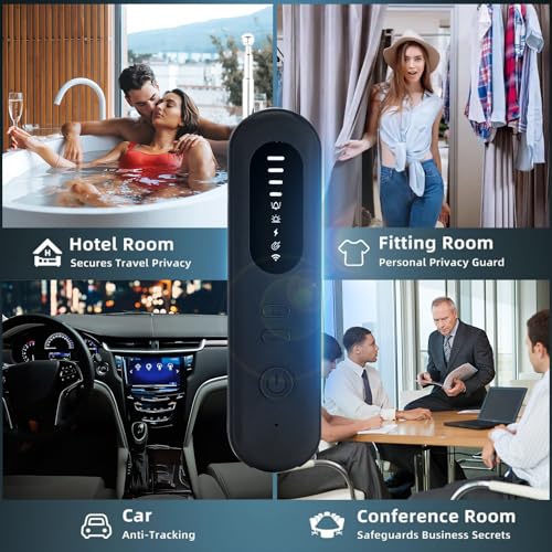2025 New Multi-Function Hidden Camera Detectors and Bug Detector,GPS Hidden Camera Detector, Rf Wireless Signal Scanner, Camera Detector for Hotels, Home, Office etc.