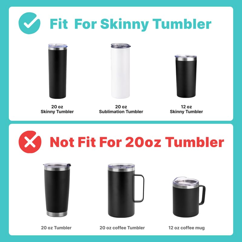 Skinny Tumbler Replacement Lid - 2.73-2.75 Inch Diameter