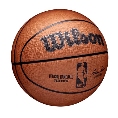 Official NBA Game Basketball - Size 7, Genuine Leather