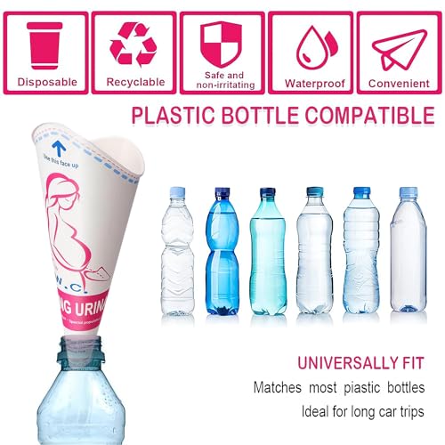 Disposable Female Urination Device - 30 Pack Pee Funnel for Women