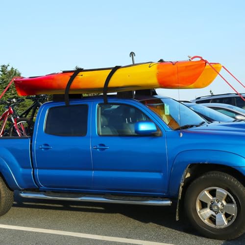 Universal Car Roof Rack Kayak Carrier Kit with Foam Pads